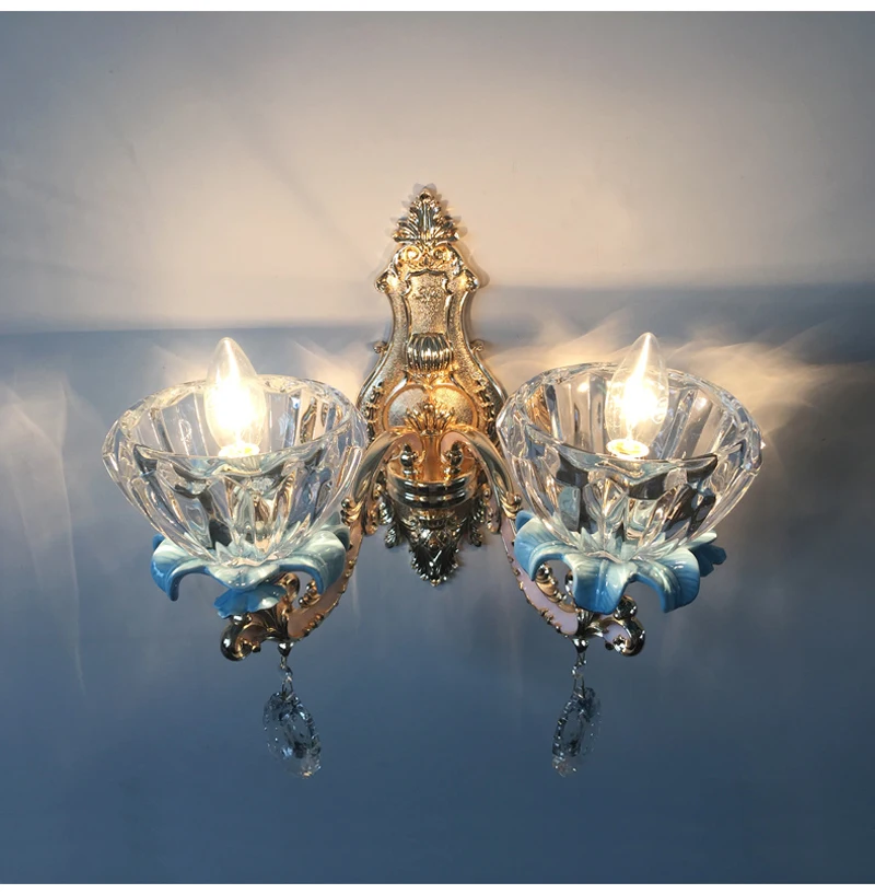 Lustre de Cristal para Sala Lustre de Cristal Conduziu a Lâmpada do Teto Luxo Estar Clássico Luminárias Quarto Lâmpada Ouro Cristal 35 Cheap Lustres