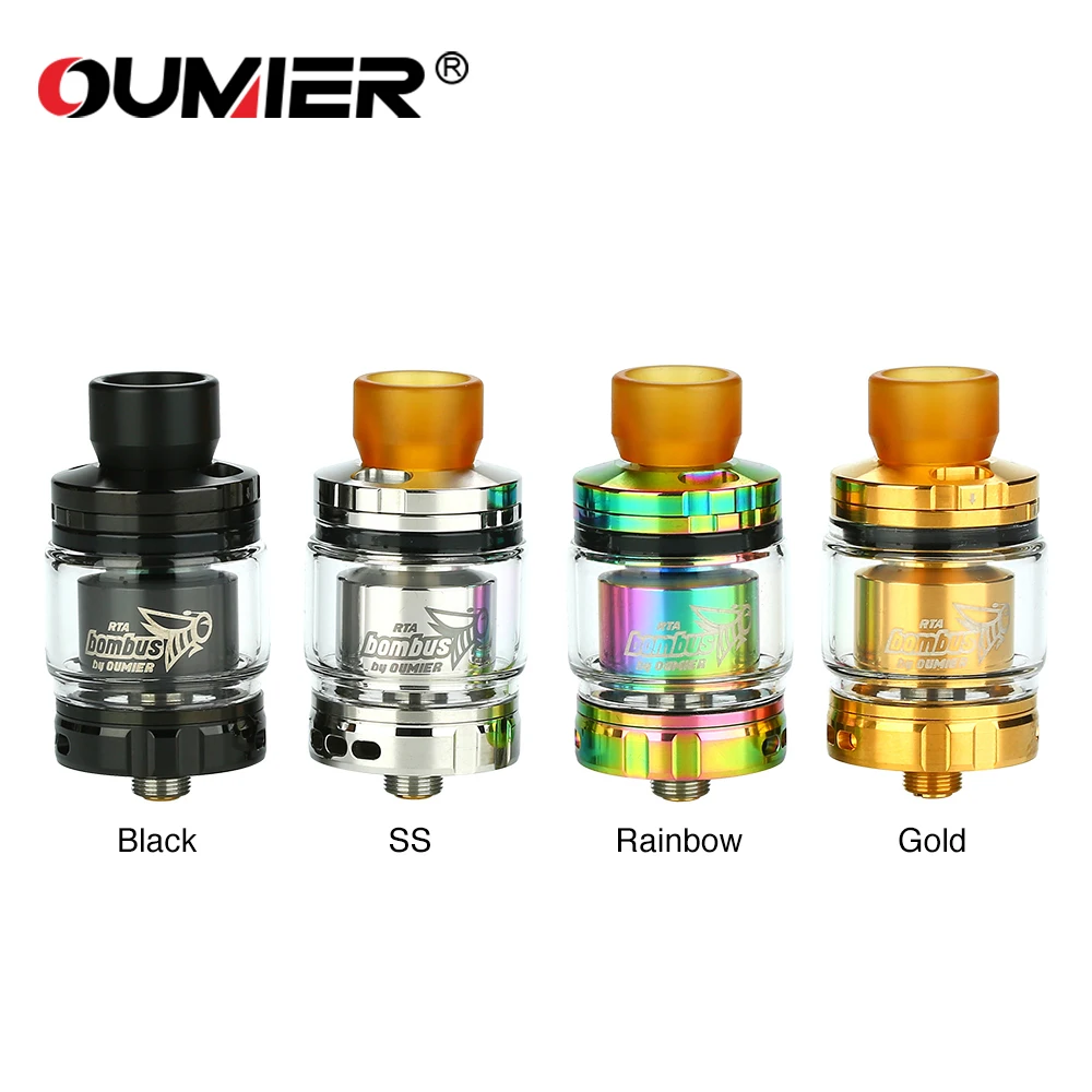 Оригинальный бак OUMIER BOMBUS RTA 2 мл/3 5 мл диаметром 24 мм стандартное заполнение Vs Manta /