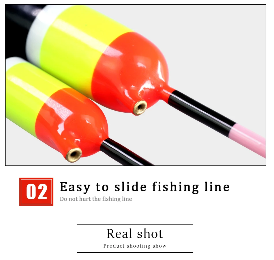 Description Picture 5 of item5pcs Balsa Wood Fishing Float Slip Bobber Rigs 5g 10g 15g Floatage Freshwater Sea Fishing Bobber Buoys Fishing Accessories