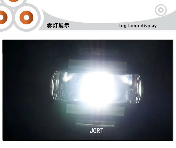 Для Suzuki Jimny светодиодный Противотуманные фары+ светодиодный DRL+ указатели поворота стайлинга автомобилей Светодиодный Габаритные огни Светодиодный туман лампы
