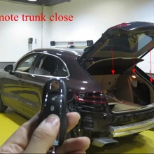 PLUSOBD багажник закрытый пульт дистанционного управления багажником Автомобильный Автоматический закрытый модуль для Porsche Cayenne Macan Panamera удаленный закрытый багажник