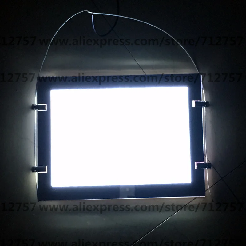 8 шт. односторонний A4 окно кабель Провода висит Магнитный LED акриловые плакат Рамки светлая коробка знаки для недвижимости агент