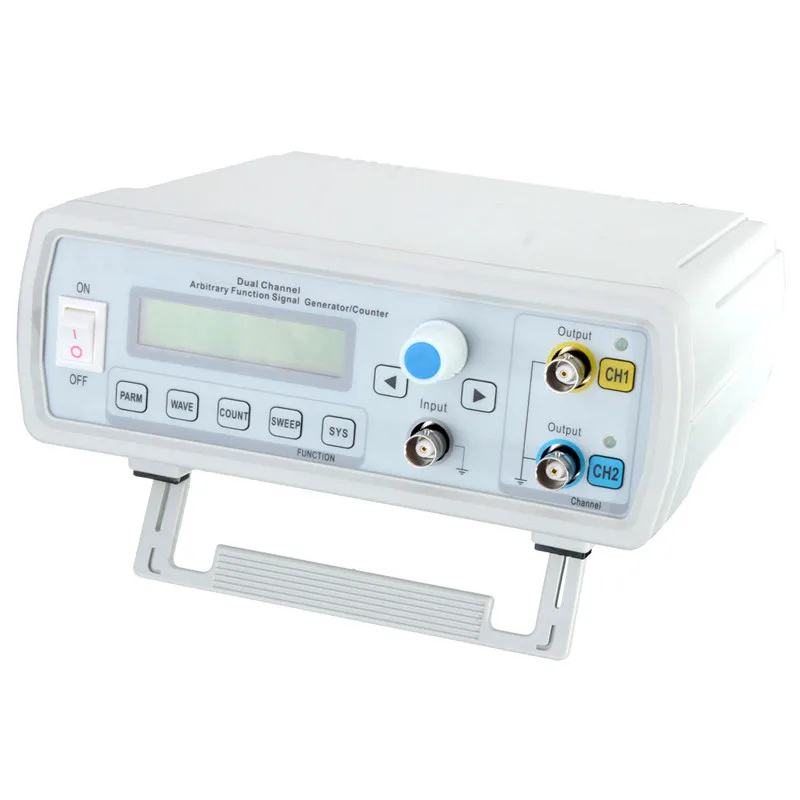 

Dual-channel Arbitrary Waveform DDS Function Signal Generator 24MHz Sine Square Wave Sweep Counter Waveform/Pulse Frequency Mete