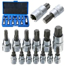 Mayitr 13 шт. гаечный ключ набор гнезд 1/4 &quot3/8&quot 1/2 &quot торцевой