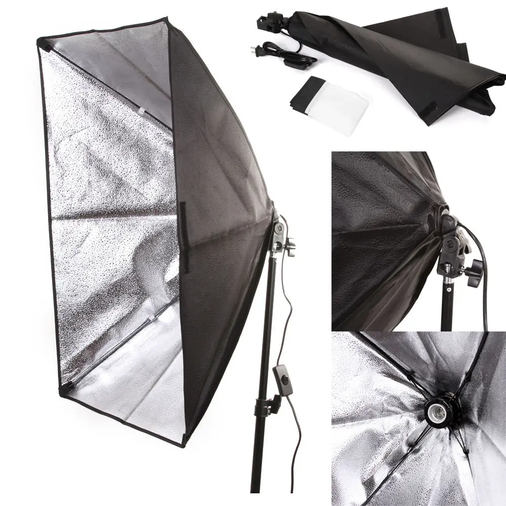 50x70 см/2" x 28" студийный светильник зонт для софтбокса E27 патрон светильник лампа головной светильник ing