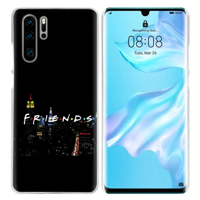 Чехол Friends tv Show для huawei P20 P30 P Smart Nova 4 3i P10 P9 P8 mate 10 20 lite Pro Mini жесткий чехол для телефона из поликарбоната - Цвет: 08