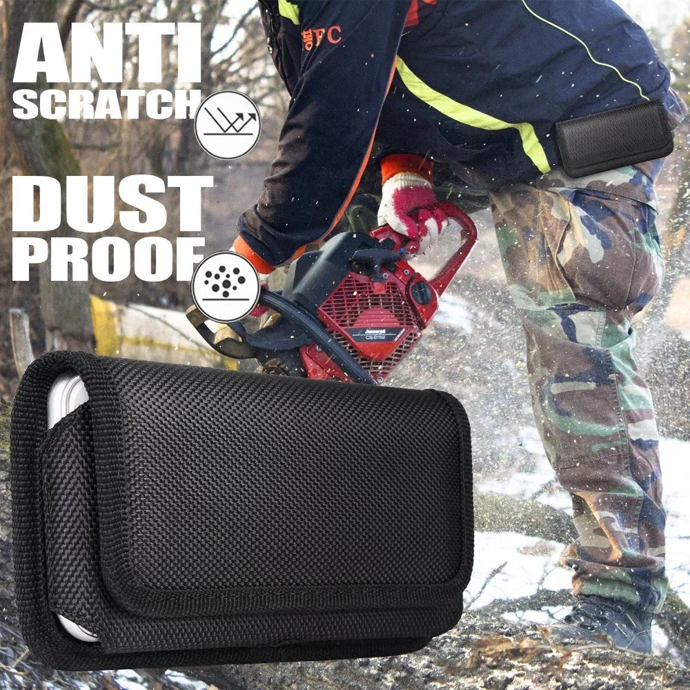 Mobile Phone Waist Bag for Hook Loop Holster Pouch