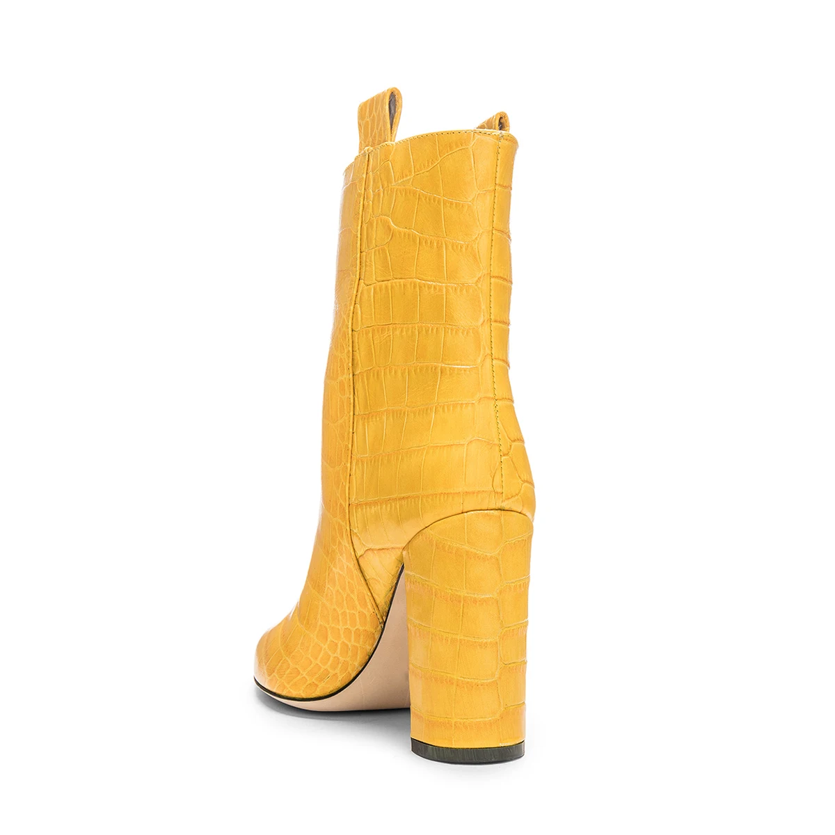 Aimirlly/Женская обувь; ботильоны на высоком каблуке с острым носком; женские зимние вечерние ботильоны из искусственной кожи с узором «крокодиловая кожа»; короткие ботинки