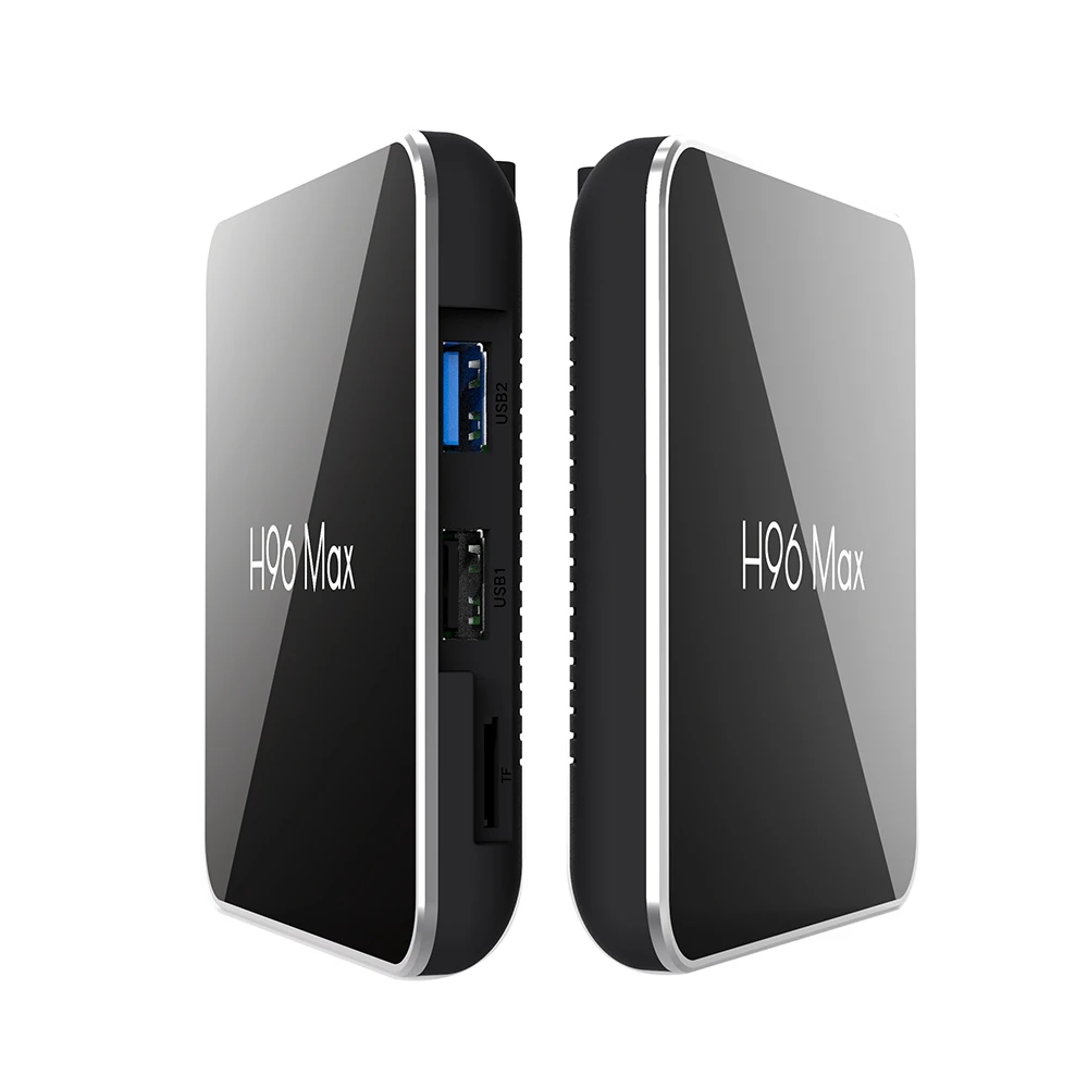 Умная ТВ приставка H96 MAX X2 Android 4K с голосовым управлением четырехъядерный