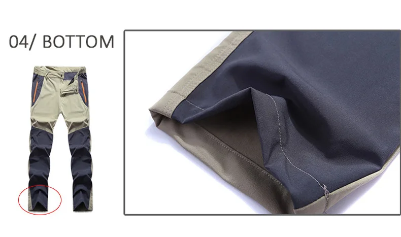 Calças de Pesca Esportivas ao ar Facecozy Homens Verão Respirável Caminhadas Secagem Rápida Calças Livre Elástico Fino Anti-uv Pantlon Masculino 20 Esporte e Lazer