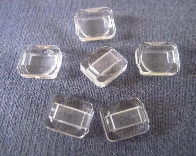 

#YAUS-9.2 5730 Led Lens, Degree: 120, Lens Size: 9.2X7.6mm, Height: 3.1mm, Clean Surface, PMMA materials