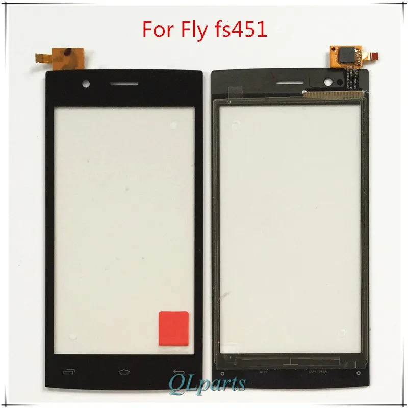 Syrinx+ ленточный телефон для Fly FS 451 сенсорный экран для Fly FS451 Nimbus 1 сенсорный экран дигитайзер передняя стеклянная панель отслеживания нет