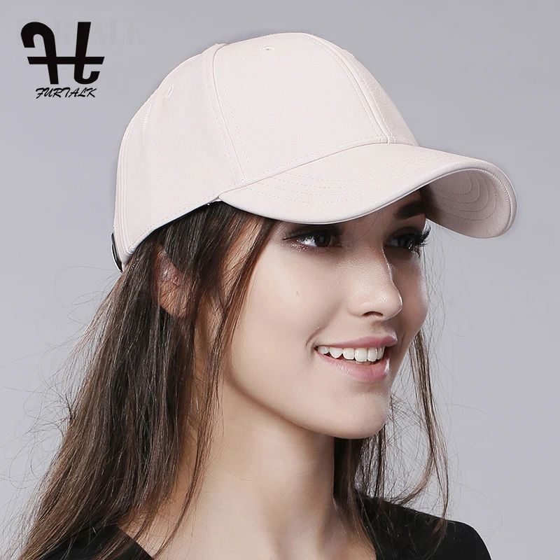 FURTALK высокое качество unisex Регулируемые Твердые colorwomens Бейсболка регулируемая Snapback шапки для женщин