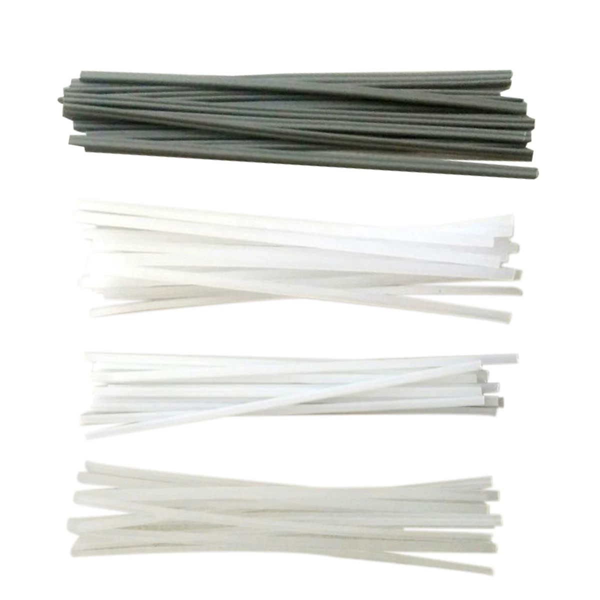 50pcs Plastic Welding Rods ABS/PP/PVC/PE Welding Sticks For Plastic Welder 20 CM