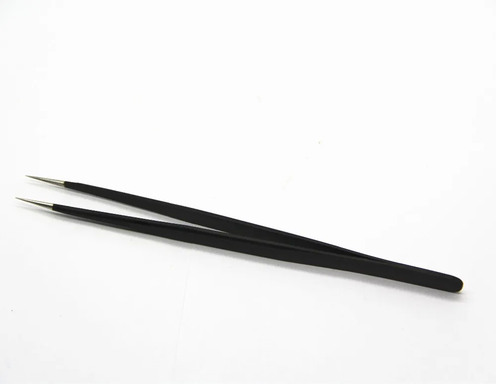 

Generic Safe Anti-Static Tweezers Stainless Steel Repairing Maintenance Tools WLXY ESD-2011 Non-magnetic Tips for Electronics