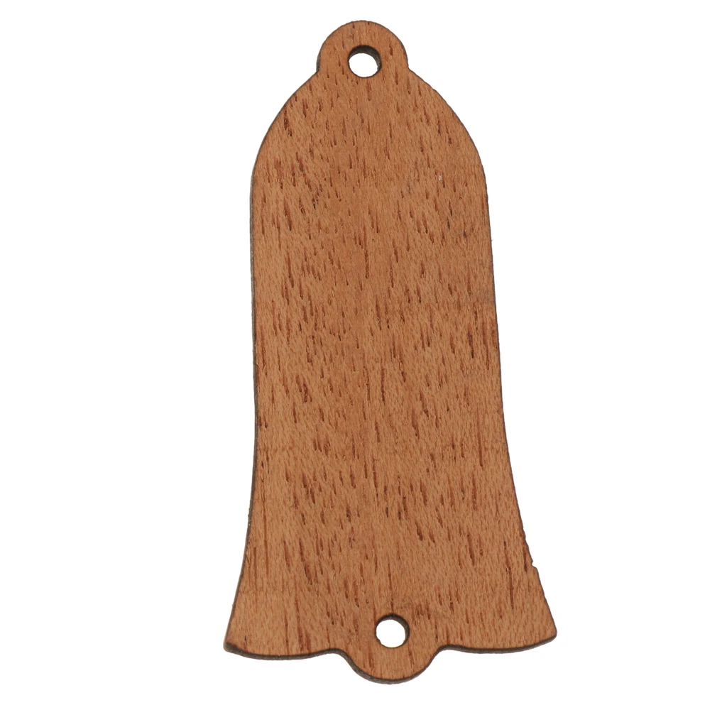 Electric Guitar Truss Rod Cover 2/3 Holes DIY Part Rosewood/Mahogany Bell Shape Accessories