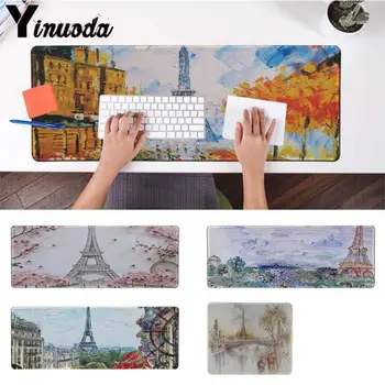 

Yinuoda Eiffel Tower Scenery art Gamer Speed Mice Rubber Mousepad Size for 180*220 200*250 250*290 300*900 and 400*900*2mm