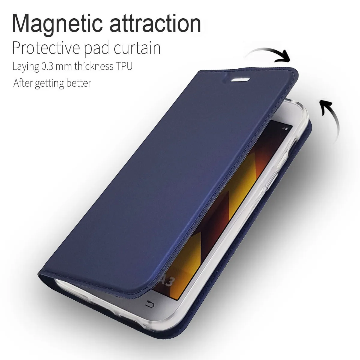 

Phone Bags Wallet Case For Samsung Galaxy A5 2017 A520 Magnetic Flip Slim leather Cover For Samsung A5 2017 With Card Pocket