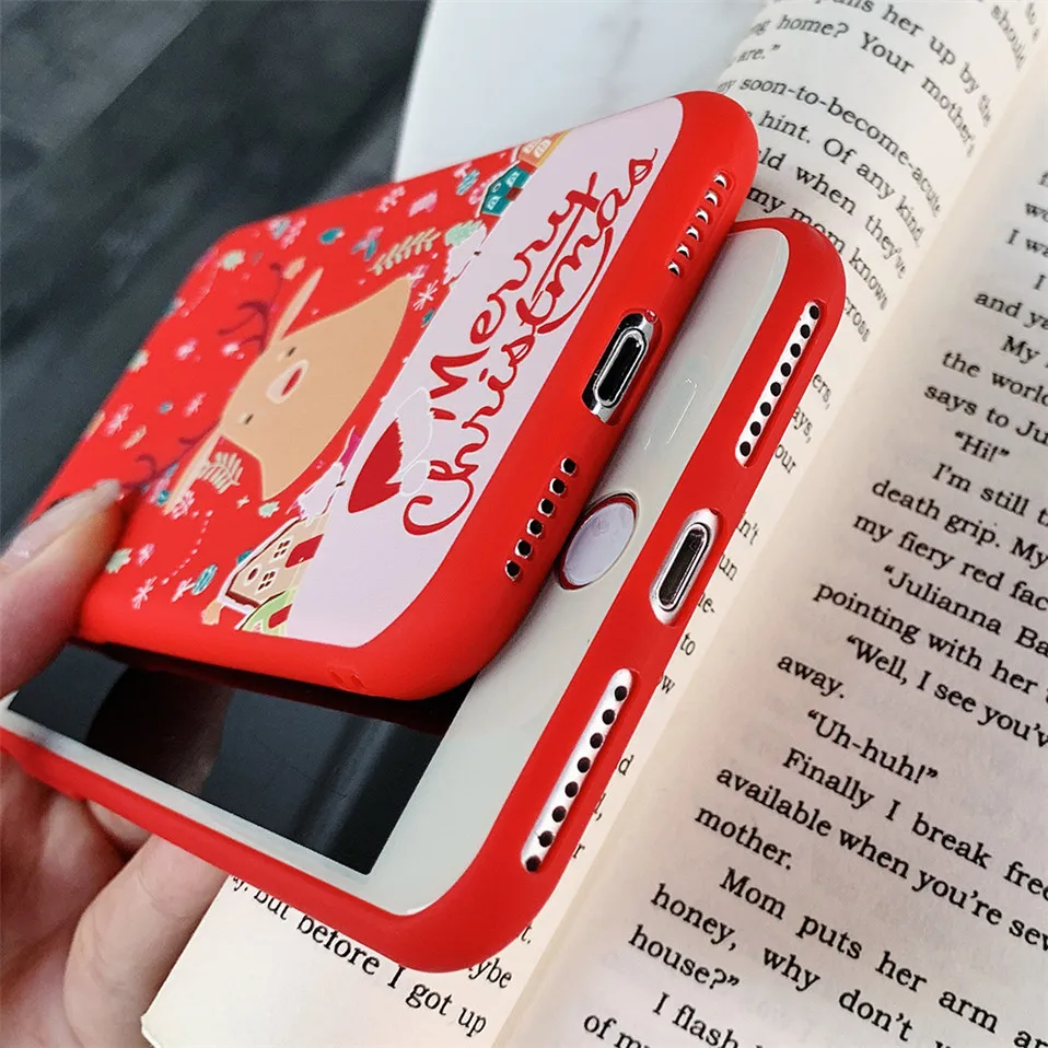 Cute Christmas iphone x xs max xr case 04