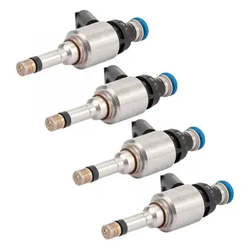 

4pcs Gas Fuel Injector Nozzle Adapter for Hyundai Kia 35310-3CFA0 Metal Injector Adapter Car Accessories