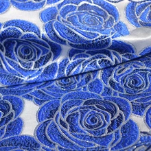 98 см* 145 см/шт. Фиолетовый розовый жаккард высокой плотности тканая парча плюшевая ткань для платья пальто tissu tecido tissus au metre tela DIY