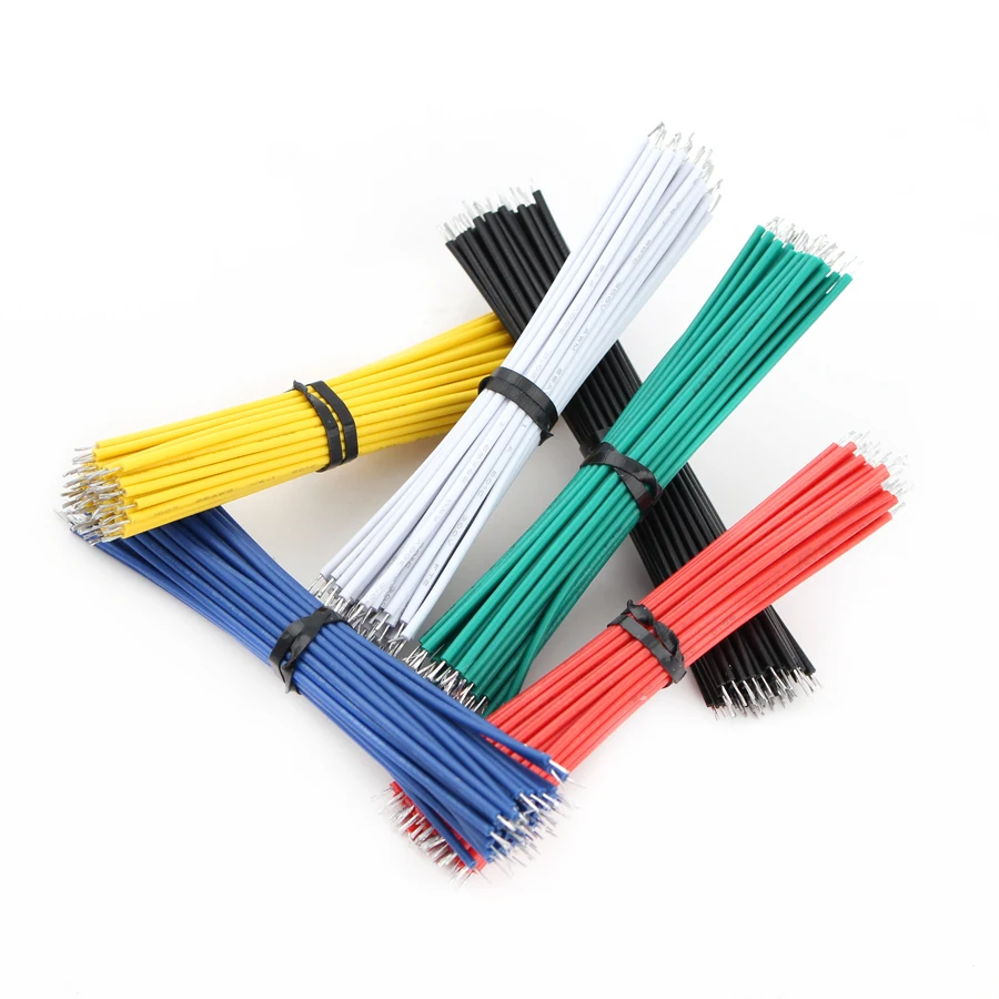 Оловянная макетная плата Φ 24AWG 8 см соединительный провод трос деталь 1007