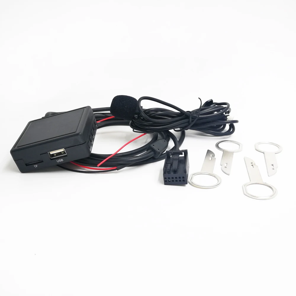 Biurlink 6000CD AUX USB Bluetooth микрофон комплект громкой связи аудио адаптер для Ford Focus Mondeo