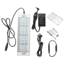 20/25/30/31/35/36/40/45/50/60/80 см аквариумных Рыбок бассейн для растений светодиодный подводный свет 5730 чистый белый AC100-240V US/EU/UK/AU разъем