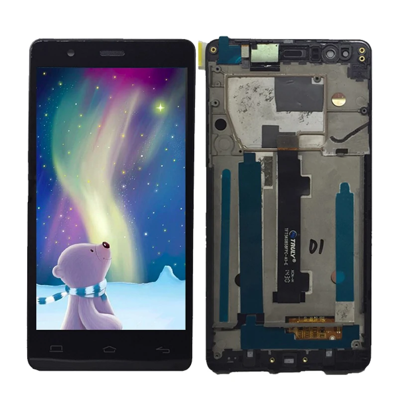 Pantalla LCD + сенсорный экран дигитайзер для BQ Aquaris E5 ЖК дисплей в сборе с рамкой TFT5K0858FPC