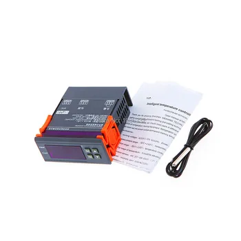 

WS16 Digital 12V 10A Led Temperature Controller Regulator Thermostat Temp Sensor Heat Cool Control Relay Switch