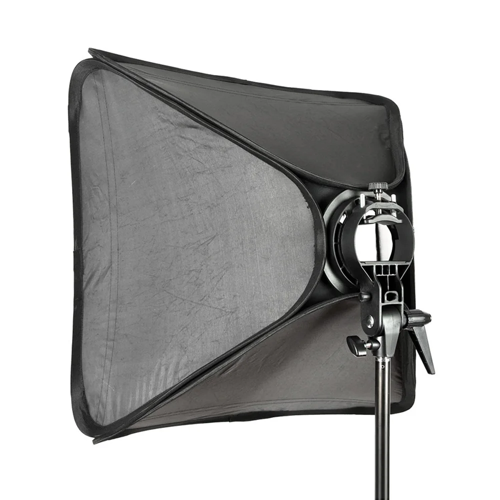 Фото-видео оборудование фотовспышка светильник фотостудия комплект 2х Godox TT600 вспышка+ светильник+ подставка+ 60x60 см софтбокс для Olympus Plus
