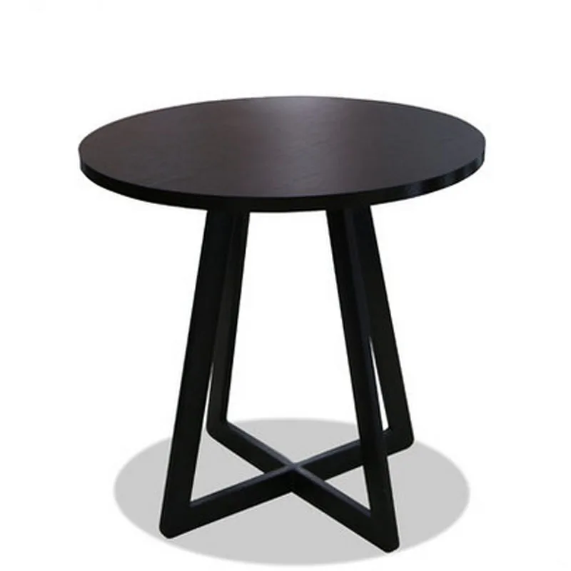 Round Wooden Dining Table DIA70*H70 CM