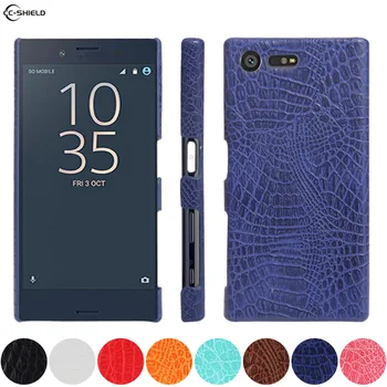 

Leather Case for Sony Xperia X Compact LTE F5321 SO-02J Phone Bumper Fitted Case for Sony Xperia XCompact F 5321 PC Frame Cover