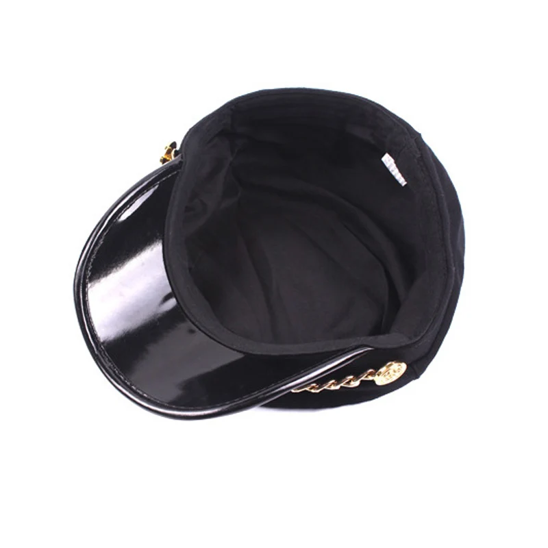Военная шляпа женские армейские шапки моряка морской gorro marinero militar темно синяя