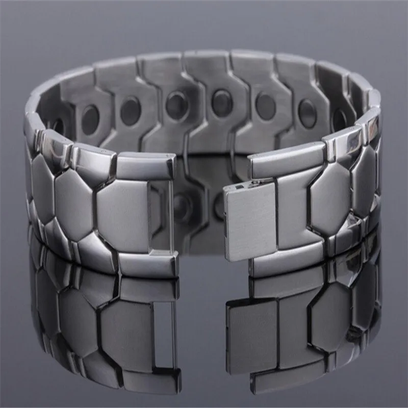 Stainless Steel Bracelet Men's Energy Balance Jewelry Fashion