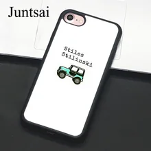 Juntsai Teen Wolf Stiles para iPhone 6 6s Plus teléfono caso cubierta suave de TPU fundas traseras para iPhone X 6S 7 8 Plus 5 5S SE Coque