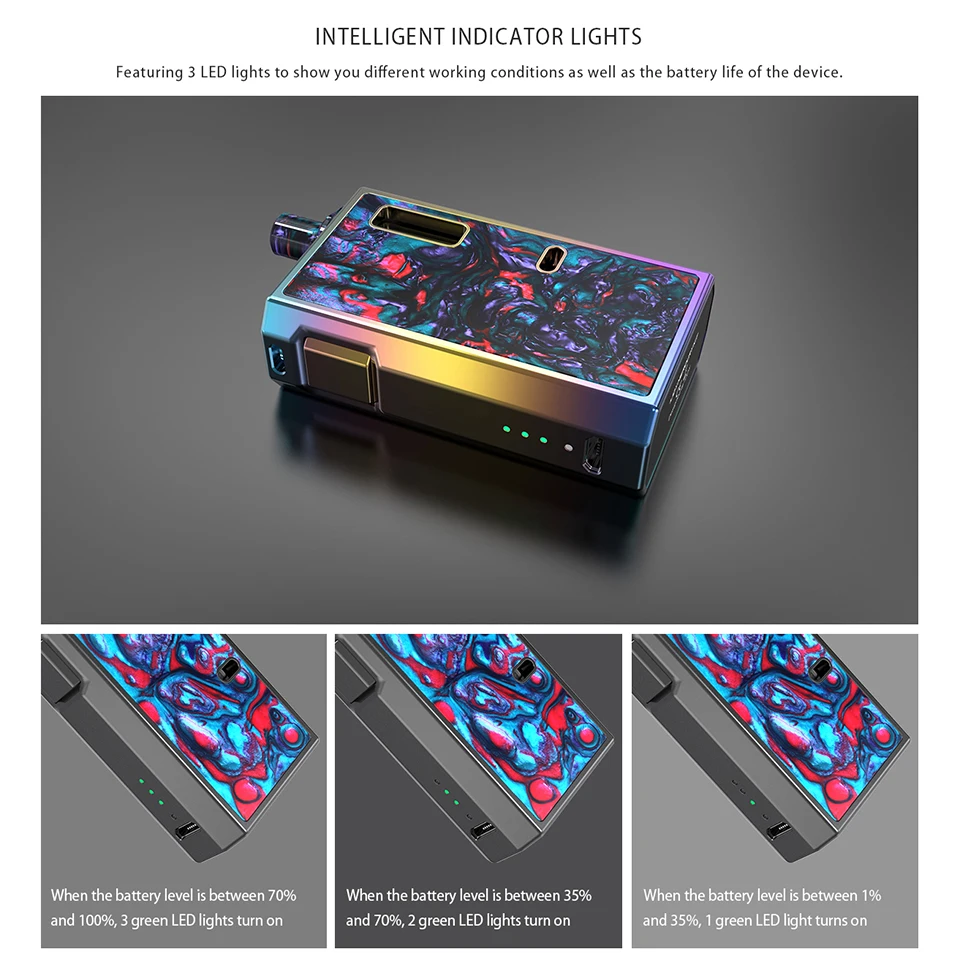 New Original IJOY Mercury Resin Starter Kit 1100mAh battery 2ml Tank 1.0ohm Mesh coil MTL Ecig Vape Kit VS Shogun UnivDrag 2 (12)