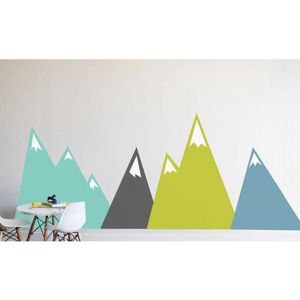 Moving Mountains Decal Wall Stickers For Kids Unique Bedroom Home Decor