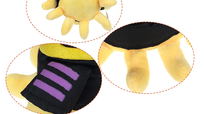 Cute Octopus Korosensei Koro Sensei Teacher Plush Stuffed Toys Cartoon Animals Dolls Graduate Kids Gifts Assassination Classroom04