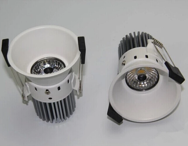 

Free Shipping High Power Dimmable 15W 10W Recessed COB led down light led ceiling lights Warm Cold White 20pcs/lot