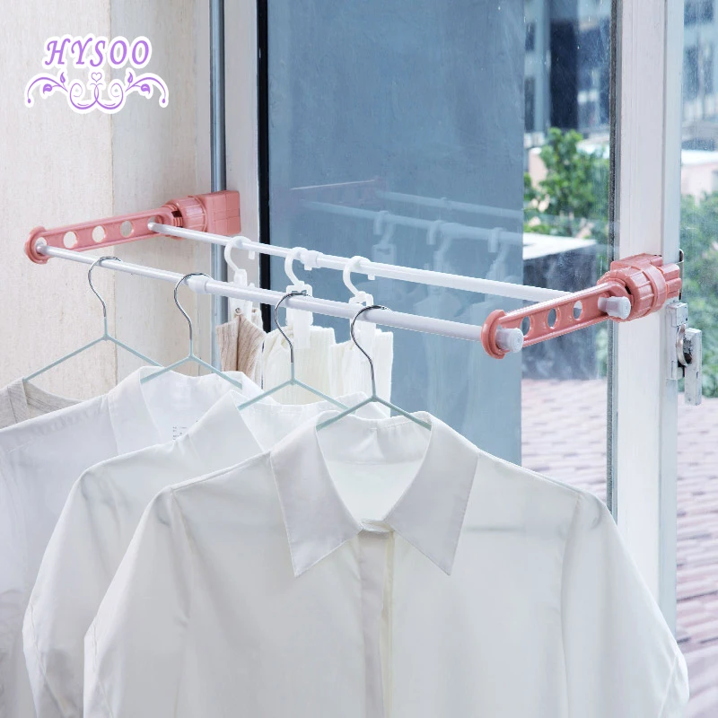 

Indoor plastic hangers window hanger hooks balcony outdoors racks hanging hook