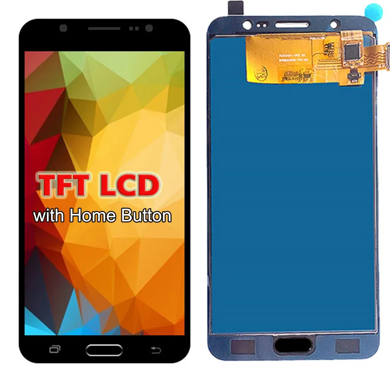 AMOLED/TFT для Samsung Galaxy J7 2016 J710 ЖК дисплей дигитайзер сенсорного экрана в сборе замена