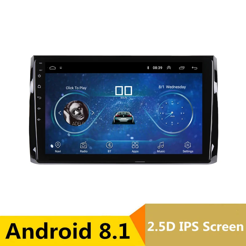 

10" 2.5D IPS Android 8.1 Car DVD Multimedia Player GPS For Skoda Kodiaq 2016 2017 2018 audio car radio stereo navigation