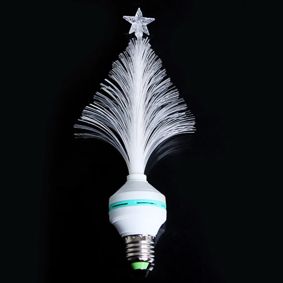 3W E27 85-260V светодиодный Волоконно-Оптический цветок свет рождественское Освещение сцены дерево лампа для KTVs украшение домашний декор