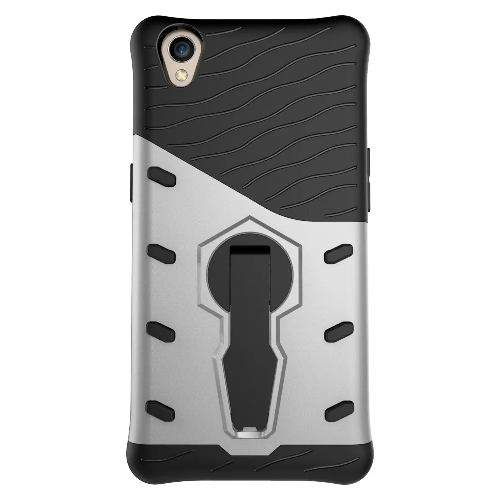 

mobile cell phone Sniper Hybrid Robot Armor ShockProof 360 Kickstand Back Soft Case Cover For OPPO A37 NEO9