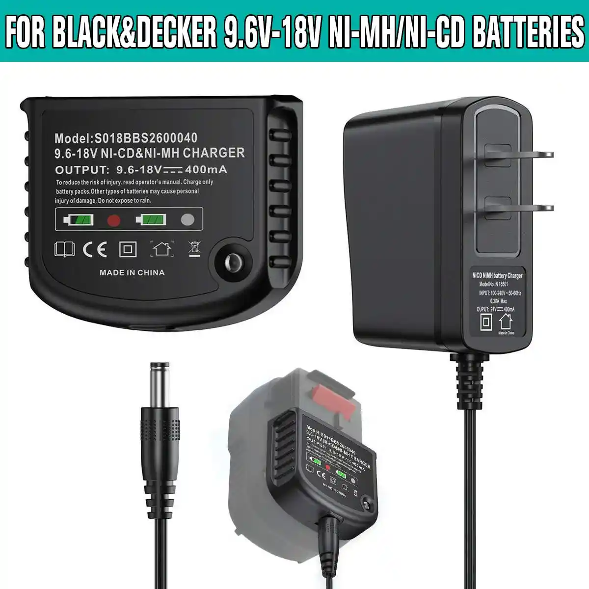 新 9 6 V 18 V マルチボルトバッテリー充電器ブラック デッカー Ni 水素バッテリー Hpb18 Hpb18 Ope Hpb12 Hpb14 Fsb14 Fs1b Fs1bx 充電器 Aliexpress