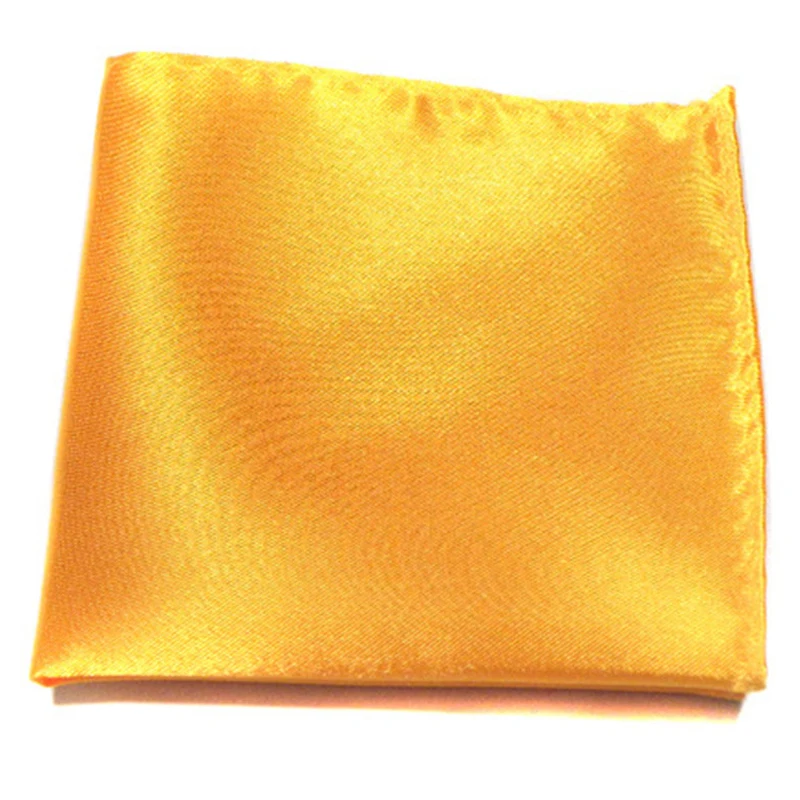 Роскошный мужской платок сплошной цвет Hankies Шелковый Hanky бизнес Карманный квадратный полотенце для сундуков мужские s свадебные подарки 20 см