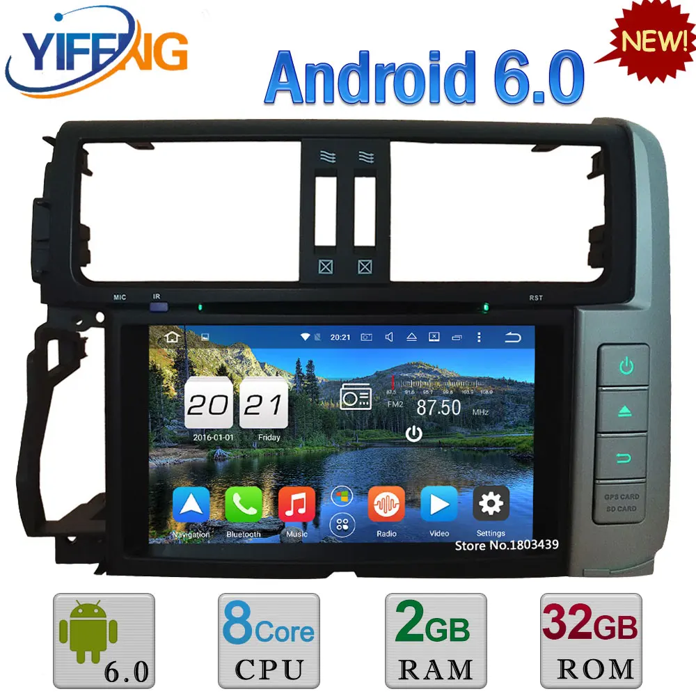 4G 32GB ROM Octa Core Android 6.0 2GB RAM DAB+ 8\
