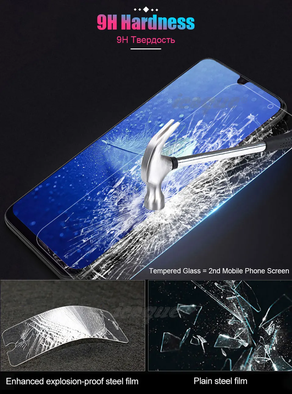 3Pcs Tempered Glass for Samsung Galaxy A50 A70 A40 A30 A10 A20e Screen Protector Glass for Samsung M30 M20 M10 A60 A80 A20 A50 (8)