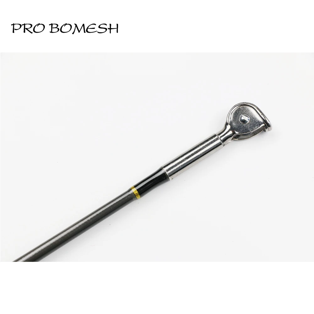 

Pro Bomesh 1 Pcs 1.8M 1 Section 211.2lb Roller Tip Guide Metalicl Reel Seat Trolling Rod Deep Sea Fishing Rod Boat Rod